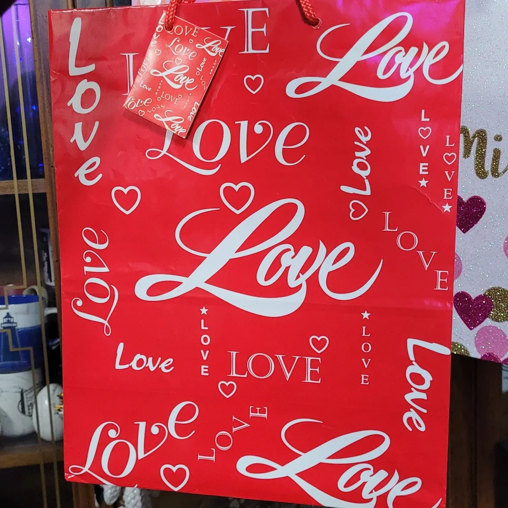 Mine Valentine's Gift Bag Collection - Pink, Gold, Red, Black